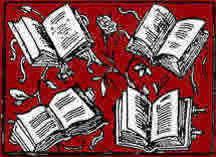 Books engraving