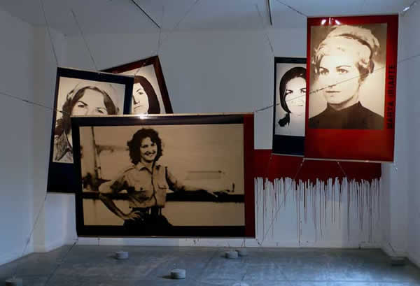 Tania instalacion Centro Cultural Recoleta